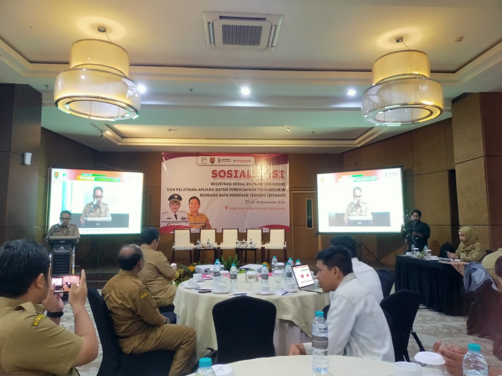 DISKOMINFO Kota Semarang Hadiri Sosialisasi REGSOSEK dan Pelatihan Aplikasi SEPAKAT